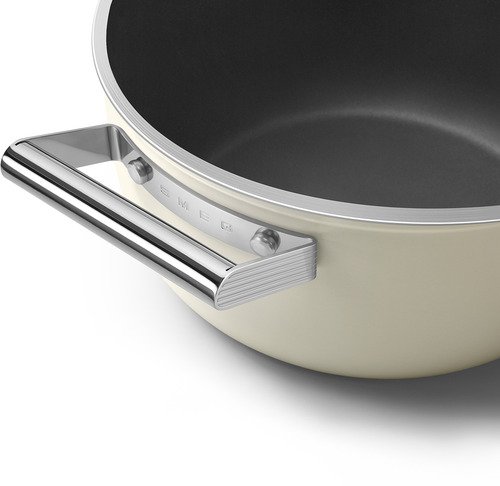 Smeg Kookpot 24 cm Crème CSF2412CRM - 5
