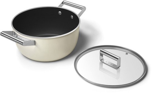 Smeg Kookpot 24 cm Crème CSF2412CRM - 10