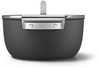 Smeg Kookpot 24 cm Zwart CSF2412BLM - 3