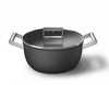 Smeg Kookpot 24 cm Zwart CSF2412BLM - 6