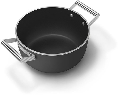 Smeg Kookpot 24 cm Zwart CSF2412BLM - 8