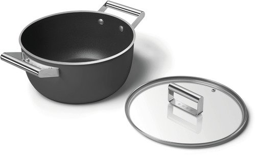 Smeg Kookpot 24 cm Zwart CSF2412BLM - 10