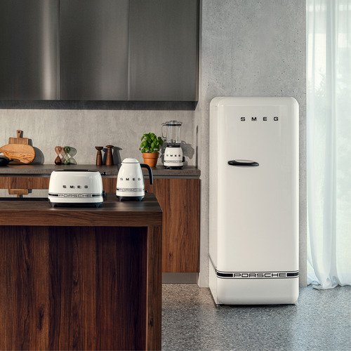 Porsche x SMEG FAB28RDPCW6 - Carrara Blanc - 10