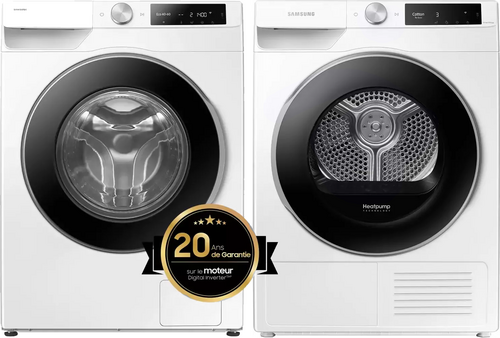 Samsung WW90DG6U85LEU3 + DV80T6220LE - 1