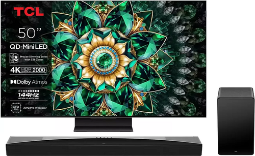 TCL QD-MiniLED 50Q7C + Barre de son - 1