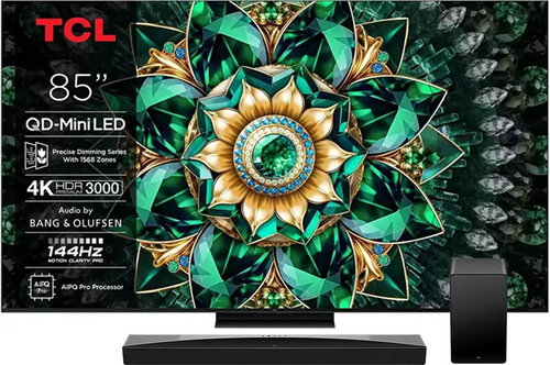 TCL QD-MiniLED 85Q7C (2025) + Soundbar - 1