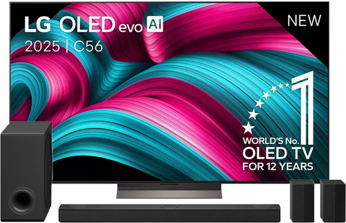 LG OLED evo C5 65C56LB (2025) + Barre de son - 1