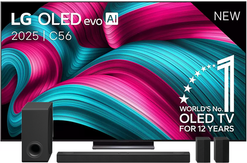 LG OLED evo C5 83C56LA (2025) + Barre de son - 1