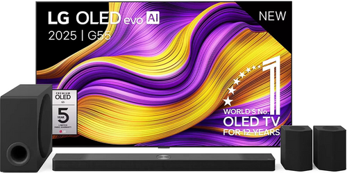 LG OLED evo G5 65G55LW (2025) + Barre de son - 1