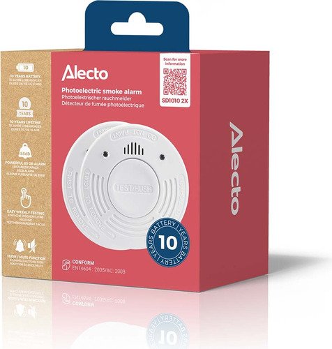 Alecto Rookmelder 10 Jaar SD1010 (2-pack) - 8