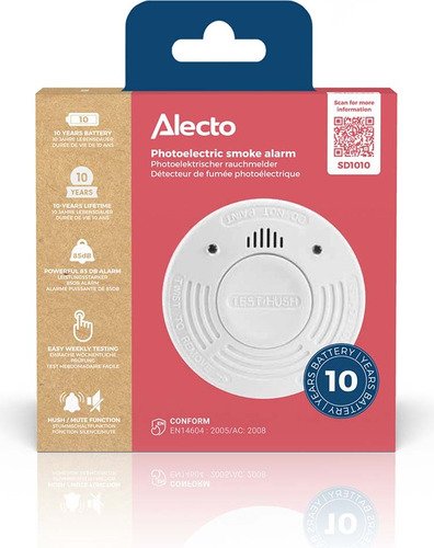 Alecto Rookmelder 10 Jaar SD1010 - 6