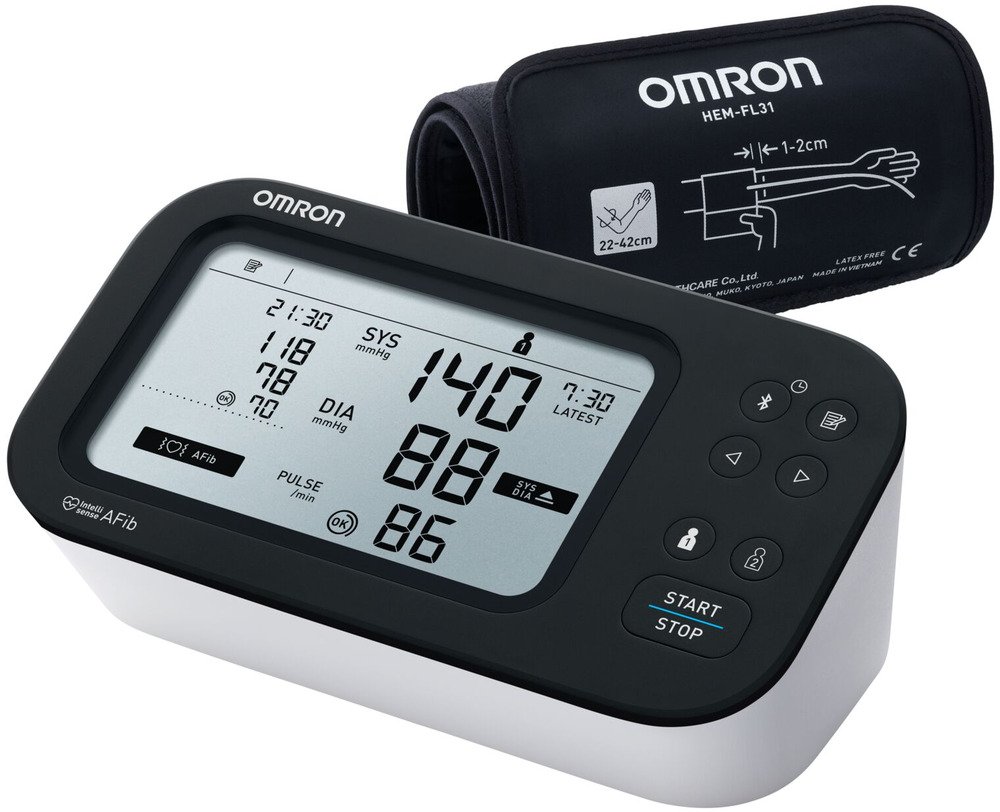 Omron M7 Intelli IT AFib (HEM-7380T1-EBK) | Bloeddrukmeter | 4015672113923