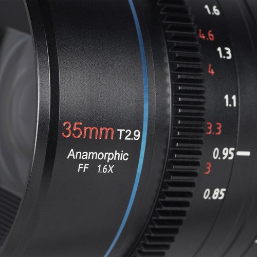 Sirui 35mm T2.9 1.6X FullFrame Anamorphic Lens (L Mount) - 4