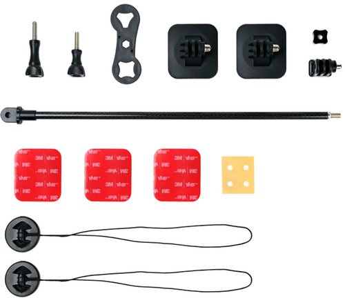 Insta360 Unicorn Helmet Mount (Carbon Fiber Mount) - 1