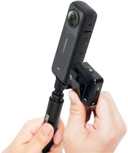 Insta360 X4/X3/X2 Cold Shoe Invisible Mic Cold Shoe - 3