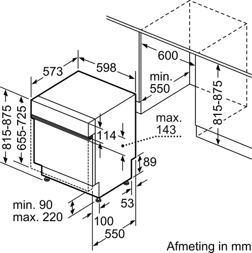 Bosch Lave-vaisselle encastrable SMI4ECS28E - 11