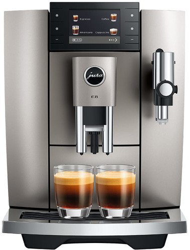 Jura E8 Midnight Silver 15712 - 1