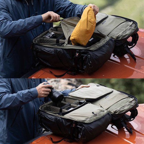 PGYTECH OnePro Flex Backpack 50L Space Black + Camera Insert - 7