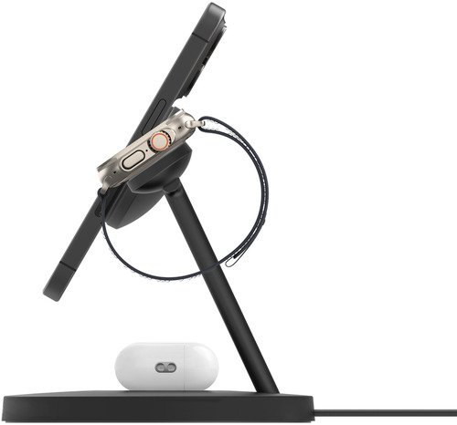 Belkin BoostCharge Pro 3-en-1 Qi2 15W Noir - 5