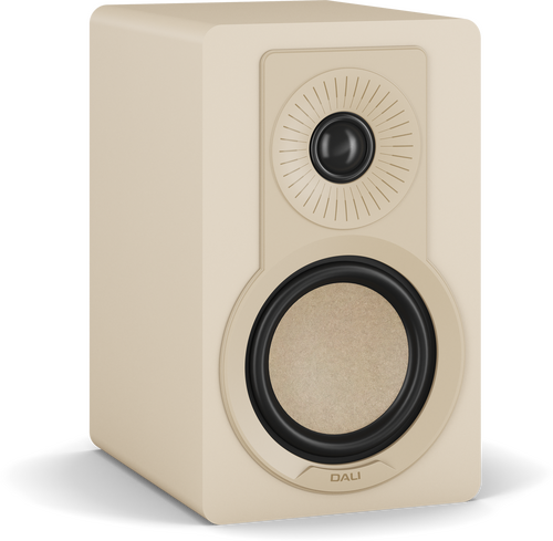 Dali Kupid - Boekenplank luidspreker - Caramel White (Paar) - 1