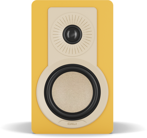 Dali Kupid - Boekenplank luidspreker - Golden Yellow (Paar) - 1