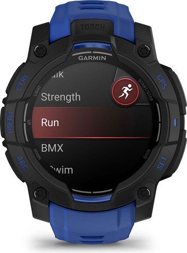 Garmin Instinct 3 45mm Black Bolt Blue - 3