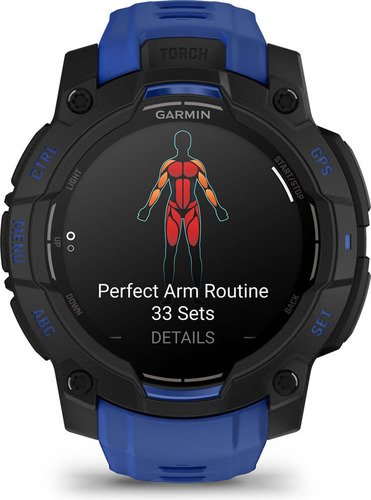 Garmin Instinct 3 45mm Black Bolt Blue - 7