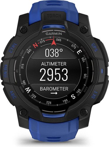 Garmin Instinct 3 45mm Black Bolt Blue - 9