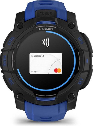 Garmin Instinct 3 45mm Black Bolt Blue - 13