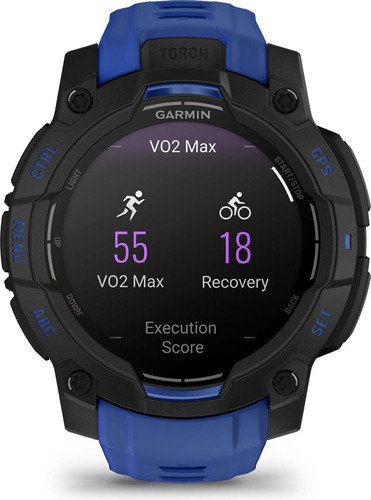 Garmin Instinct 3 45mm Black Bolt Blue - 15