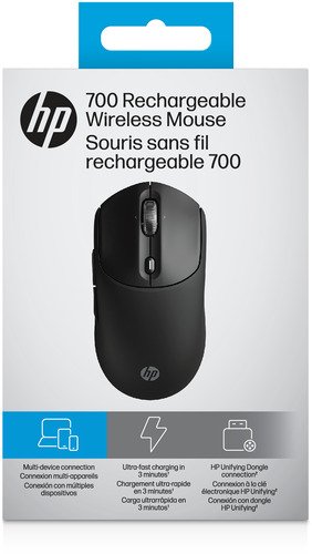 HP 700 Rechargeable Wireless Mouse - 8