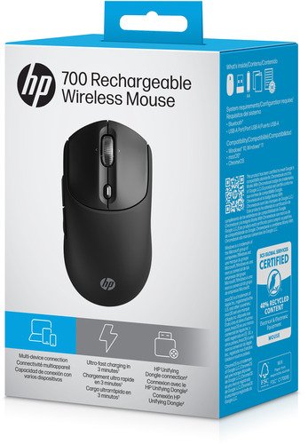 HP 700 Rechargeable Wireless Mouse - 9
