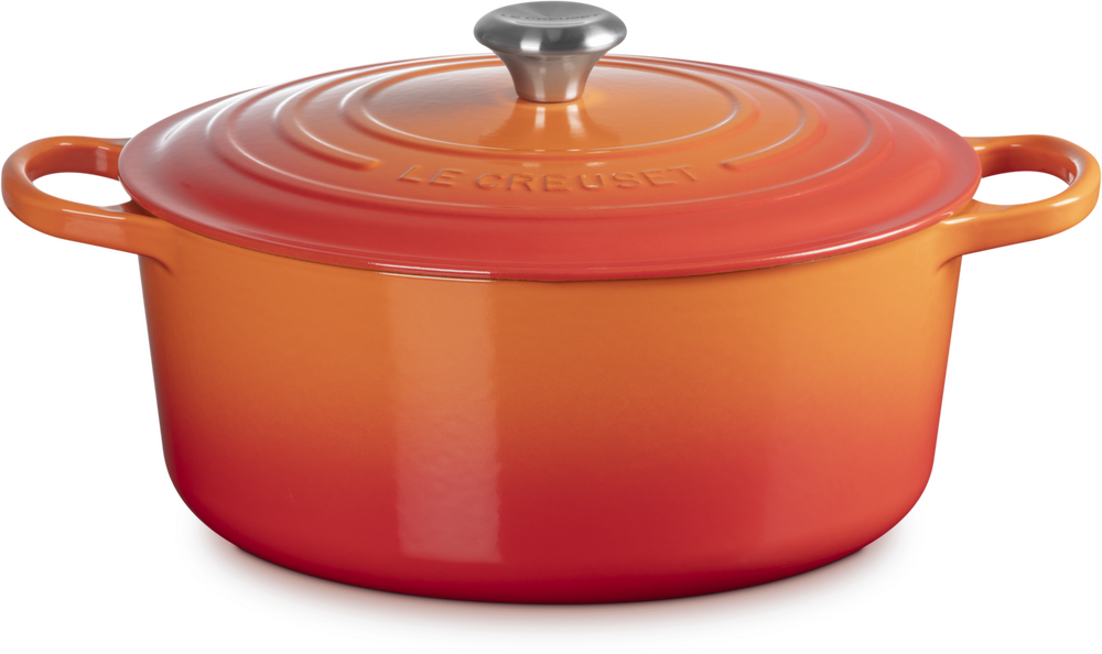Art & Craft Le Creuset Braad-/Stoofpan Signature 30cm Oranjerood |  | 0024147261155 aanbieding