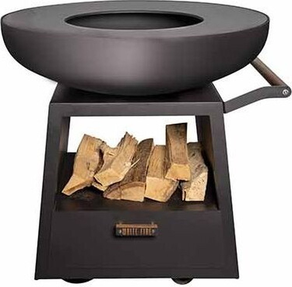 White Fire Nomad Barbecue Zwart