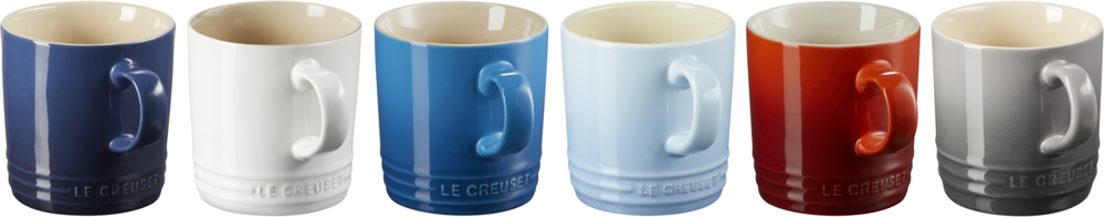 Le Creuset Set Van 6 Mokken 350ml In Aardewerk | | 91048035572010