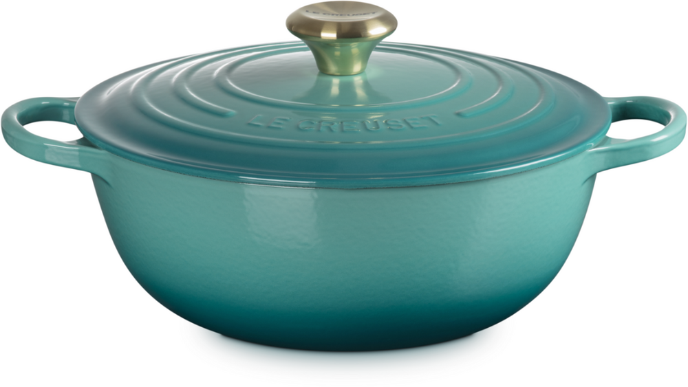 Le Creuset Marmite Signature 26 cm Bleu Riviera