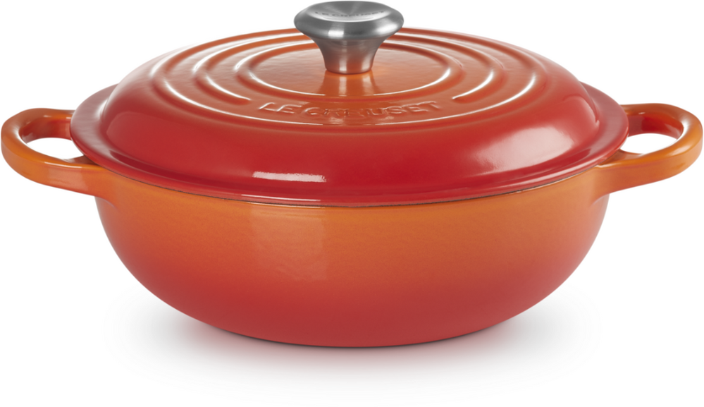Art & Craft Le Creuset Marmite Signature Oranjerood |  | 0024147304913 aanbieding