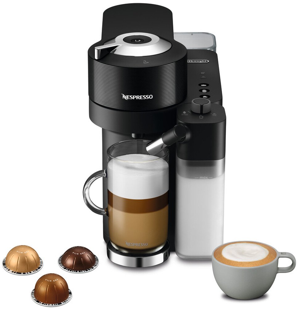 Art & Craft De'Longhi Nespresso Vertuo Lattissima Zwart |  | 8004399024854 aanbieding