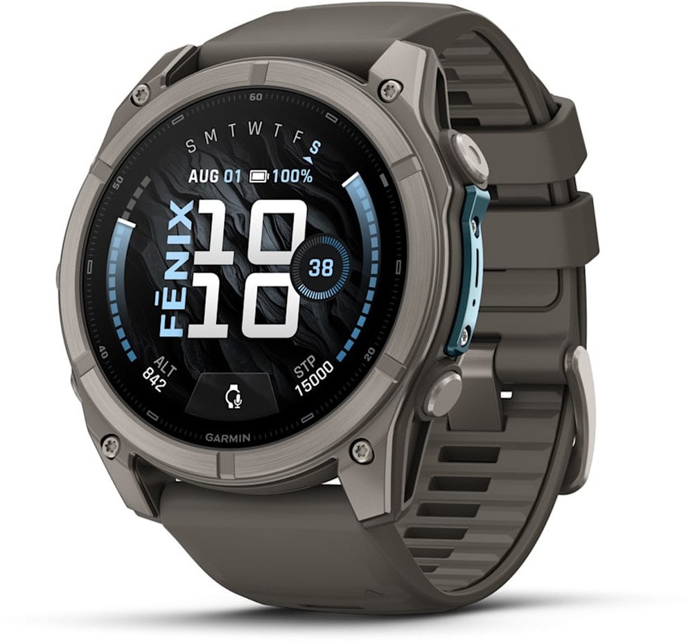 Garmin fenix 9 – 51mm, Titanium, Pebble Gray | | 0753759381059